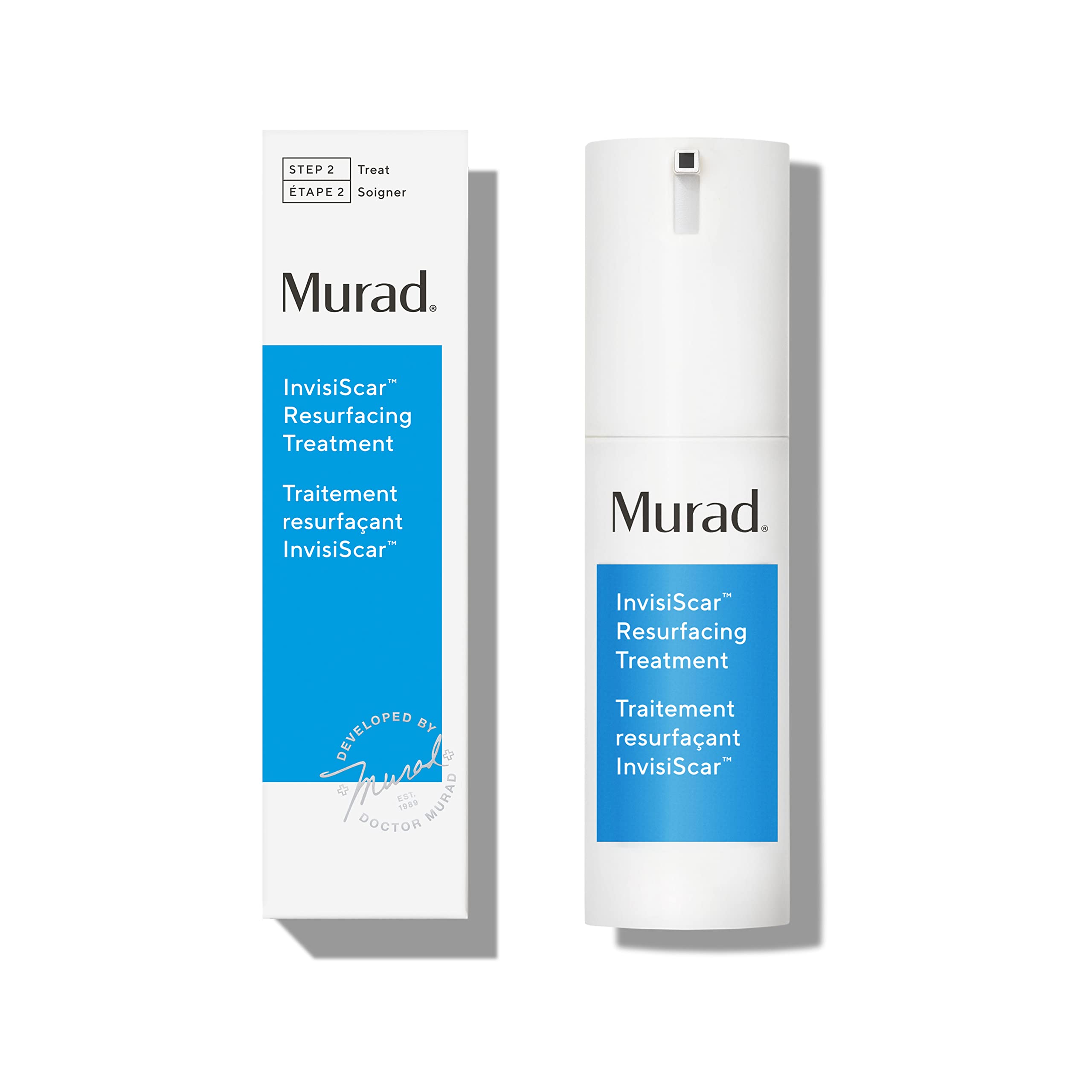 Murad InvisiScar Resurfacing Treatment for reducing the appearance of Acne Scars and Dark Spots, 1 Fl Oz, Larger Size